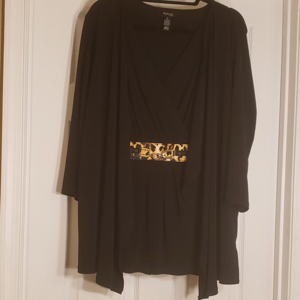 Drape Blouse Jacket